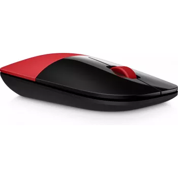 HP Z3700 Κόκκινο ασύρματο ποντίκι, αμφίχειρο, οπτικό, RF Wireless, 1200 DPI, κόκκινο