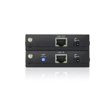 ATEN VGA Over Cat5e/6 Video Extender 150 μέτρα, 1920 x 1200 pixels, AV-πομπός & δέκτης, 150 m, Ενσύρματο, Μαύρο