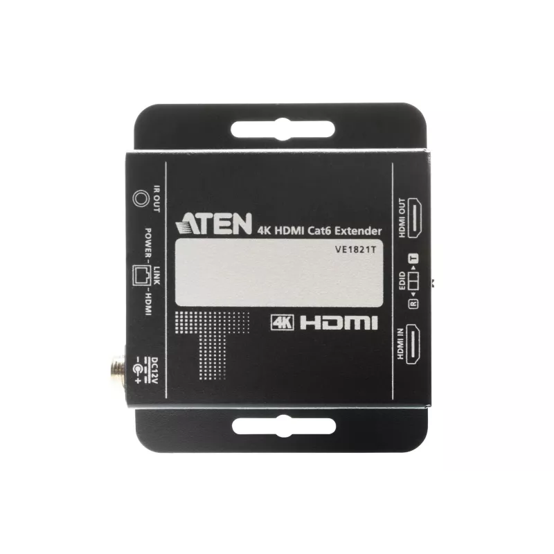 ATEN VE1821-AT-G AV-Extender AV-πομπός & δέκτης Μαύρο