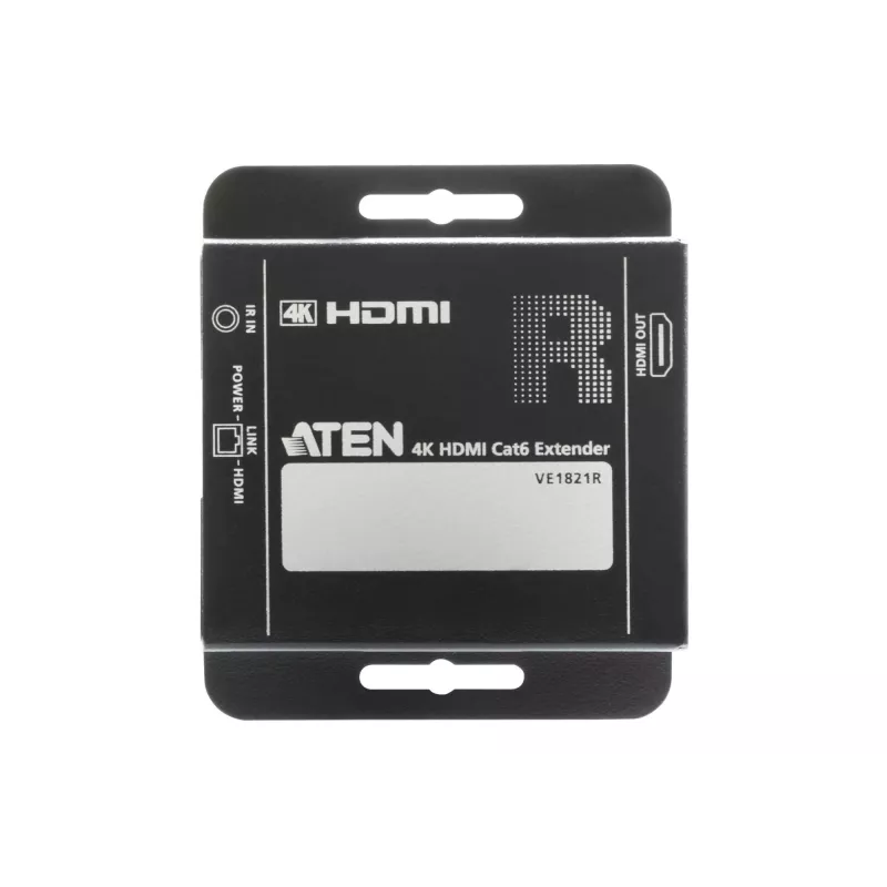 ATEN VE1821-AT-G AV-Extender AV-πομπός & δέκτης Μαύρο