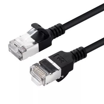 Microconnect V-FTP6A02S-λεπτό καλώδιο δικτύου Μαύρο 2 m Cat6a U/FTP (STP)
