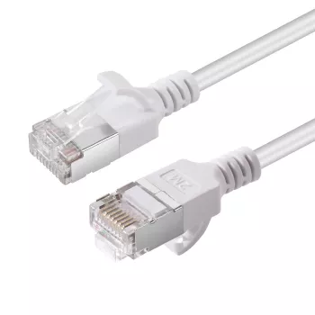 Microconnect V-FTP6A02W-λεπτό καλώδιο δικτύου Λευκό 2 m Cat6a U/FTP (STP)