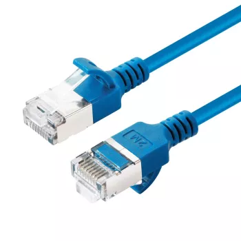 Microconnect V-FTP6A03B-λεπτό καλώδιο δικτύου Μπλε 3 m Cat6a U/FTP (STP)