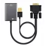 Microconnect VGAHDMI καλώδιο VGA 0,15 m VGA (D-Sub) μαύρο