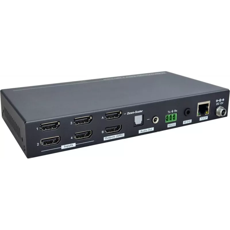 Vivolink VLHDMIMAT4X2RS διακόπτης matrix διακόπτης matrix κλιμάκωσης 7,5 W