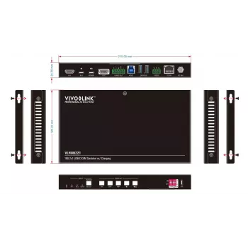 Vivolink VLHUB221 προσαρμογέας γραφικών USB
