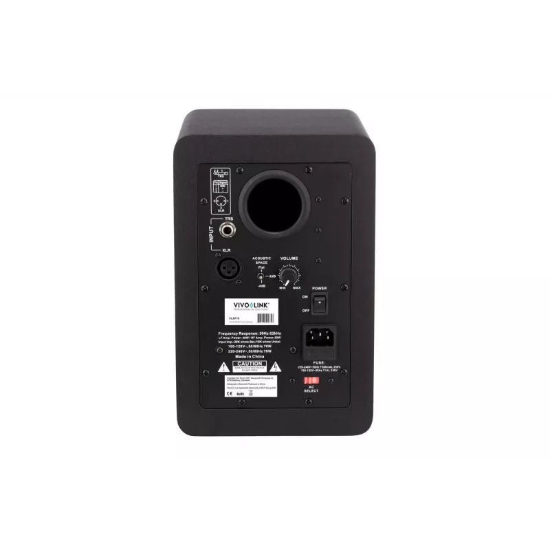 Vivolink VLSP70 ηχείο 2 δρόμων μαύρο ενσύρματο 50 W