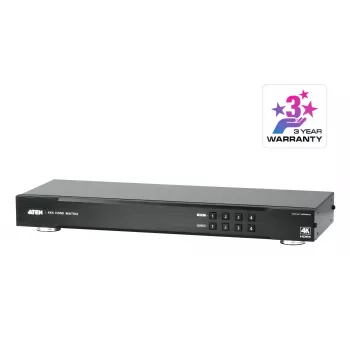 ATEN 4 x 4 4K Διακόπτης μήτρας ήχου/βίντεο HDMI
