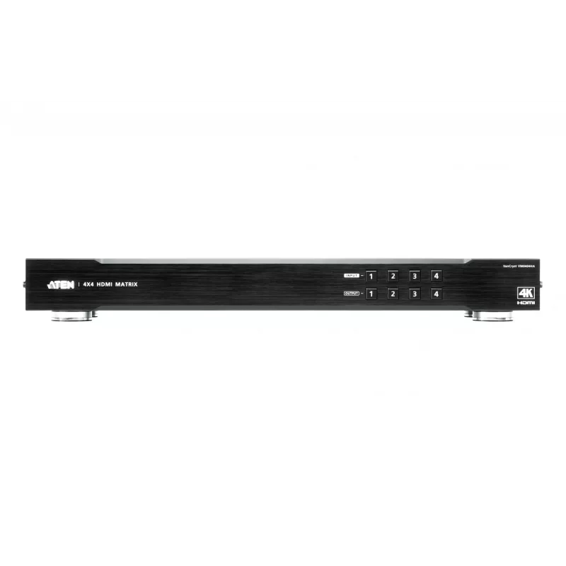ATEN 4 x 4 4K Διακόπτης μήτρας ήχου/βίντεο HDMI