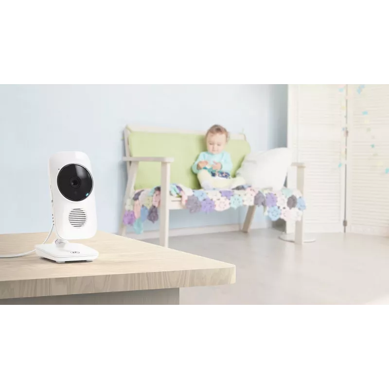 Motorola VM483 Βίντεο babyphone 300 m FHSS Χρυσό, Λευκό