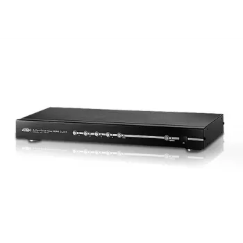 ATEN Διακόπτης HDMI 4 θυρών Dual View, HDMI, Μέταλλο, Μαύρο, 15 m, 480p, 720p, 1080i, 1080p, 6,75 Gbit/s