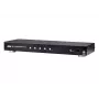 ATEN Διακόπτης HDMI 4 θυρών True 4K με Dual, HDMI, Μέταλλο, Μαύρο, 60 Hz, 3 m, 3840 x 2160, 4096 x 2160