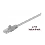 Microconnect V-UTP5005VP Καλώδιο δικτύου Γκρι 0,5 m Cat5e U/UTP (UTP)
