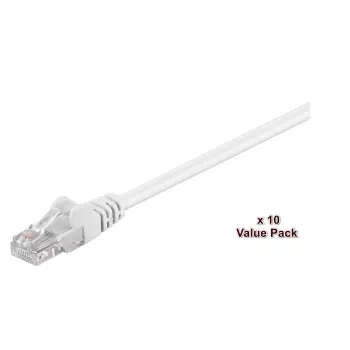 Microconnect V-UTP502WVP Καλώδιο δικτύου Λευκό 2 m Cat5e U/UTP (UTP)