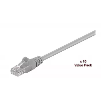 Microconnect V-UTP503VP Καλώδιο δικτύου Γκρι 3 m Cat5e U/UTP (UTP)