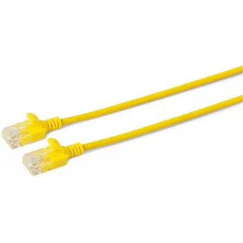 Microconnect V-UTP60015Y-schlank Καλώδιο δικτύου Κίτρινο 0,15 m Cat6 U/UTP (UTP)