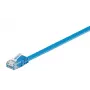 Microconnect V-UTP601B-FLAT Καλώδιο δικτύου Μπλε 1 m Cat6 U/UTP (UTP)