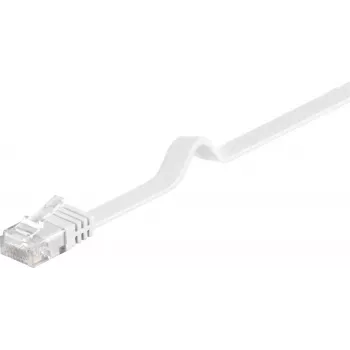 Microconnect V-UTP601W-FLAT Καλώδιο δικτύου Λευκό 1 m Cat6 U/UTP (UTP)