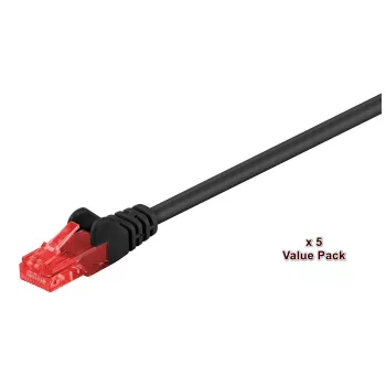 Microconnect V-UTP615SVP καλώδιο δικτύου μαύρο 15 m Cat6 U/UTP (UTP)