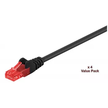 Microconnect V-UTP620SVP καλώδιο δικτύου μαύρο 20 m Cat6 U/UTP (UTP)