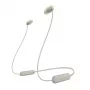 Sony WI-C100 ακουστικά ασύρματα in-ear τηλεφωνία/μουσική Bluetooth μπεζ