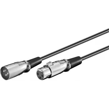 Microconnect XLRMF10 καλώδιο ήχου 10 m XLR (3 ακίδων) μαύρο