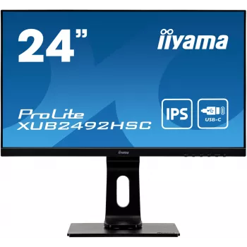 iiyama ProLite XUB2492HSC-B1 οθόνη υπολογιστή 60,5 cm (23,8 ίντσες) 1920 x 1080 pixel Full HD LCD μαύρο