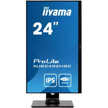 iiyama ProLite XUB2492HSC-B1 οθόνη υπολογιστή 60,5 cm (23,8 ίντσες) 1920 x 1080 pixel Full HD LCD μαύρο