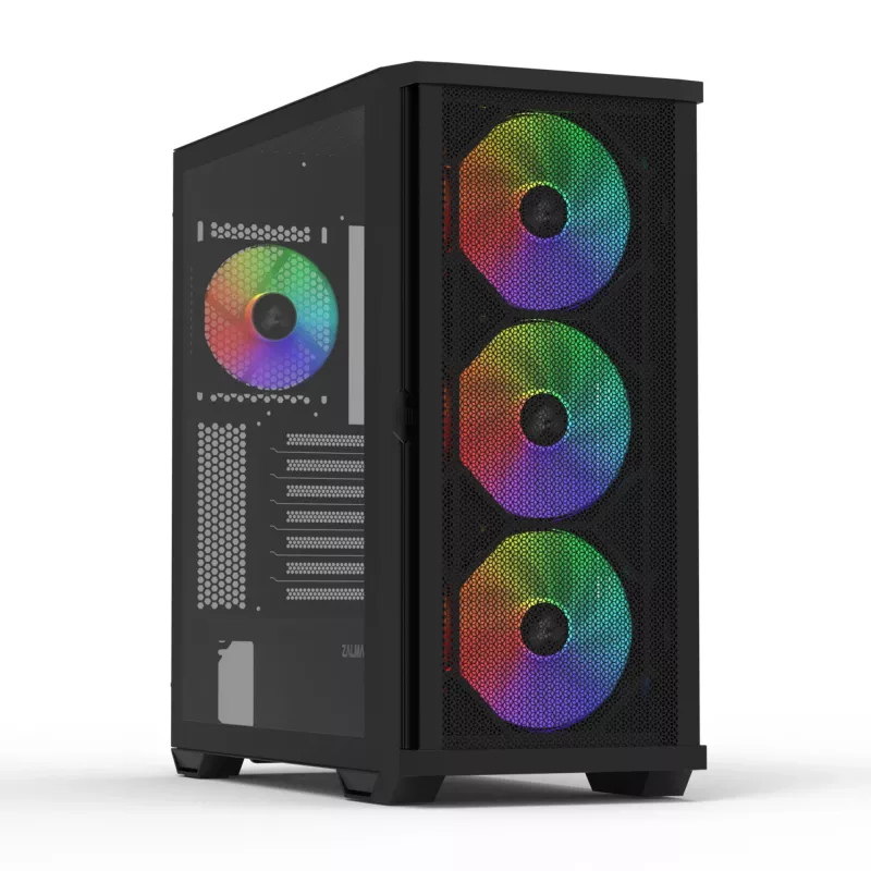 Zalman Z10 PLUS Κουτί υπολογιστή Midi Tower Μαύρο