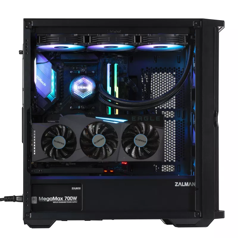 Zalman Z10 PLUS Κουτί υπολογιστή Midi Tower Μαύρο