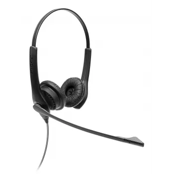 Jabra BIZ 1100 EDU DUO 3,5 mm, Ενσύρματο, 80 - 20000 Hz, Εκπαίδευση, 89 g, Headset, Μαύρο