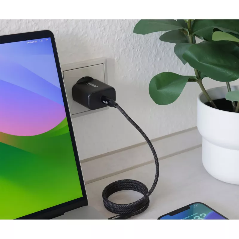 InLine Τροφοδοτικό USB PD, Φορτιστής GaN, Μονό USB-C, Power Delivery, 65 W