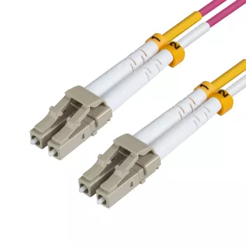 Microconnect FIB440404P Καλώδιο InfiniBand/οπτικών ινών 4 m LC Μωβ