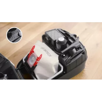 Ηλεκτρική σκούπα Bosch BGB 41BA1, με σακούλα, ενσύρματη, 5,3 kg, 265×410×295 mm