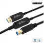 Microconnect MC-USB3.0AB20OP Καλώδιο USB USB 3.2 Gen 2 (3.1 Gen 2) 20 m USB A USB B Μαύρο