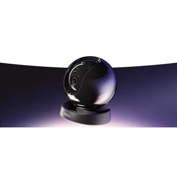 Imou Rex 3D 5MP-R1 H.265 Wi-Fi P&T Κάμερα, Κάμερα παρακολούθησης IP, Εσωτερικού χώρου, Ενσύρματη & Ασύρματη, Amazon Alexa & Google Assistant, Οροφή/Τοίχος/Γραφείο, Μαύρο