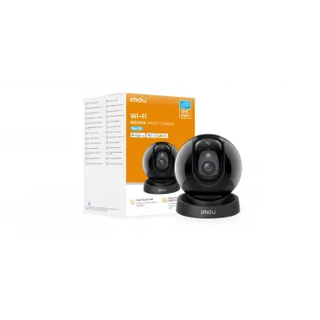 Imou Rex 3D 5MP-R1 H.265 Wi-Fi P&T Κάμερα, Κάμερα παρακολούθησης IP, Εσωτερικού χώρου, Ενσύρματη & Ασύρματη, Amazon Alexa & Google Assistant, Οροφή/Τοίχος/Γραφείο, Μαύρο