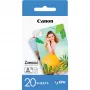 Canon ZINK™ 2“x3” φωτογραφικό χαρτί 20 φύλλα