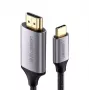Ugreen 50570 καλώδιο βίντεο-αντάπτορας 1,5 m USB C HDMI Type A (Standard) μαύρο