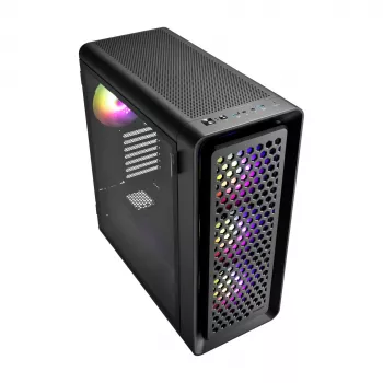 FSP CUT593A κουτί Full Tower mITX, mATX, ATX, E-ATX μαύρο ARGB