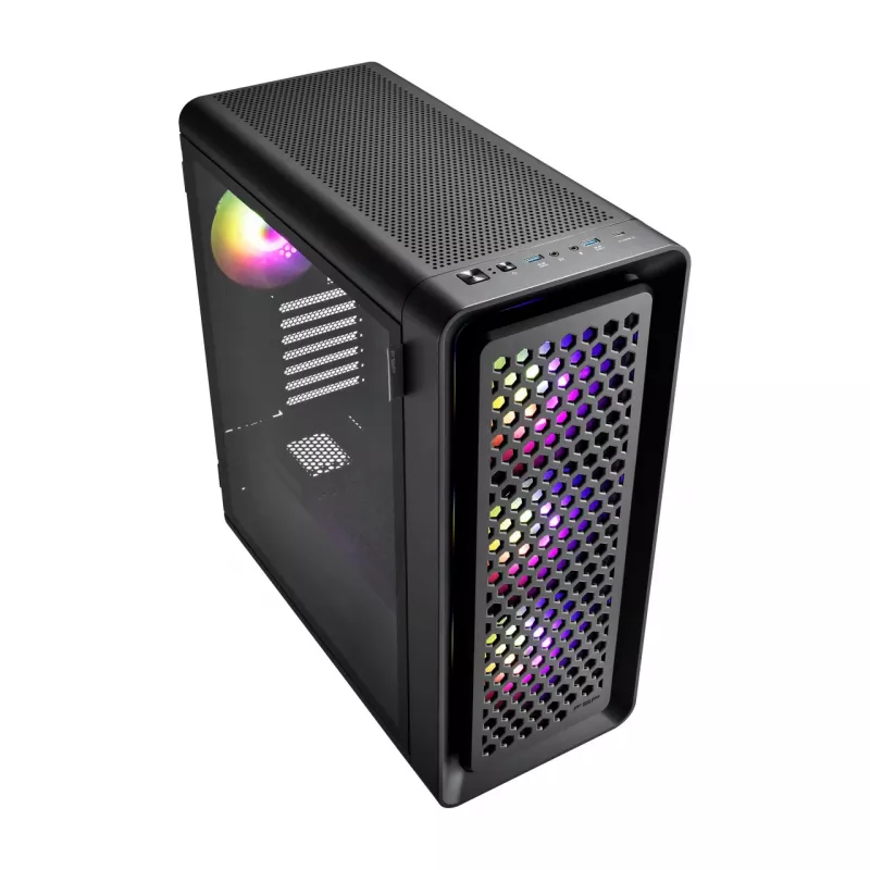 FSP CUT593A κουτί Full Tower mITX, mATX, ATX, E-ATX μαύρο ARGB