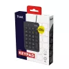 Trust 22221 Αριθμητικό πληκτρολόγιο Laptop/PC USB μαύρο