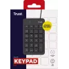 Trust 22221 Αριθμητικό πληκτρολόγιο Laptop/PC USB μαύρο