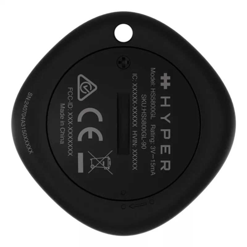 Finder HYPER Targus HyperShield Universal Finder μαύρο – CR2032 3V, Ø 4,07 cm, 10 g