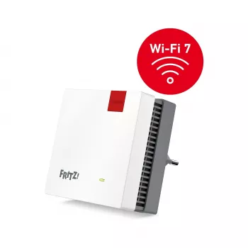 FRITZ! 20003134 Mesh-WLAN σύστημα Dualband (2,4 GHz / 5 GHz) Wi-Fi 7 (802.11be) κόκκινο, λευκό 1 εσωτερικό