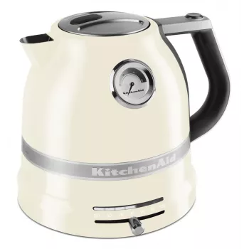 Βραστήρας νερού KITCHENAID 1,5 L 2400 W κρεμ, 7 ρυθμίσεις θερμοκρασίας, σώμα από ανοξείδωτο χάλυβα