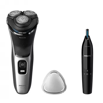 Ηλεκτρική ξυριστική μηχανή Philips S3143/02 Υγρή & Στεγνή Σύστημα λεπίδων PowerCut