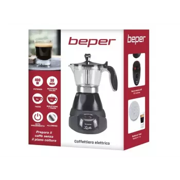 Μηχανή espresso Beper 3 φλιτζάνια BC.040N