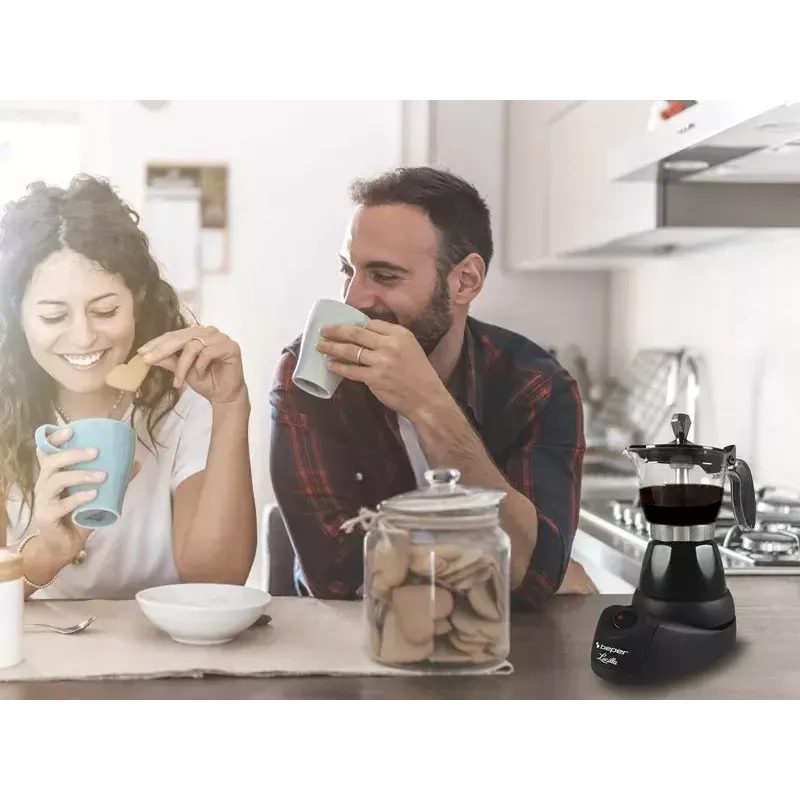 Μηχανή espresso Beper 3 φλιτζάνια BC.040N