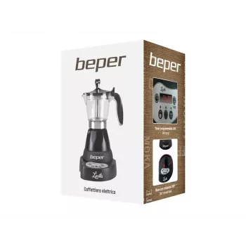 Μηχανή espresso Beper 3 φλιτζάνια BC.041N